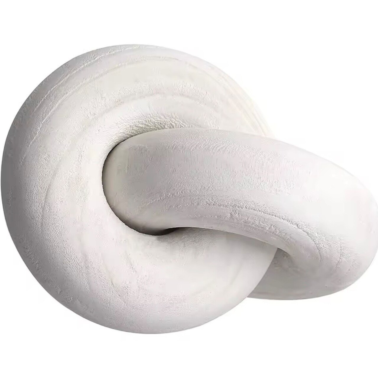 Coffee Table Decor Wood Knot Link Decoration Wooden Chain Link Knots for Book Shelf Living Room Decor